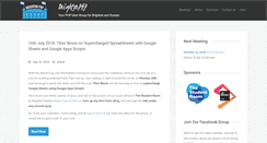 Desktop Screenshot of brightonphp.org